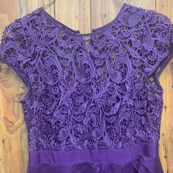 Purple Mother of the Bride dress/Cocktail dress - Picture 2 of 5
